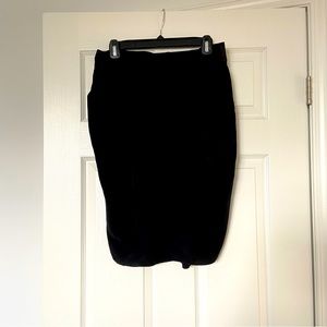Babaton silk skirt